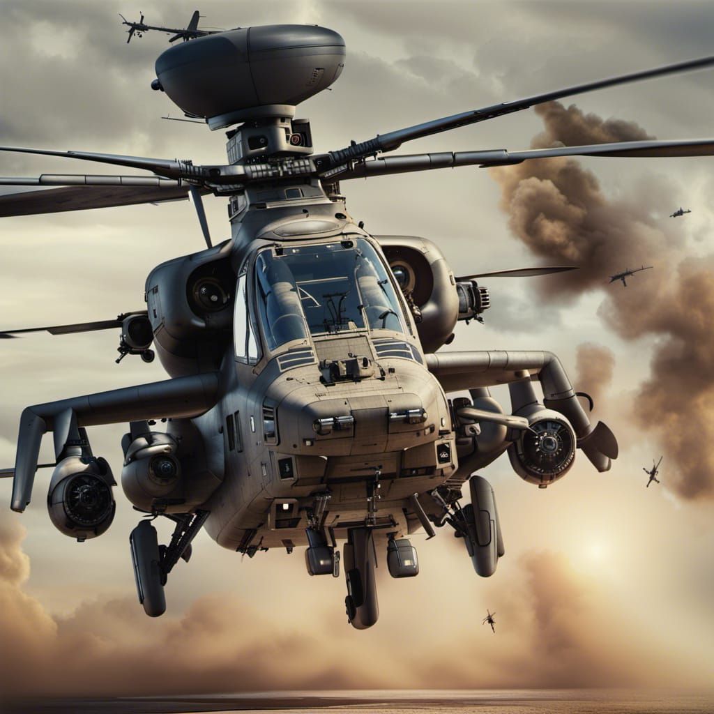 American Attack Helicopter in the Information Age