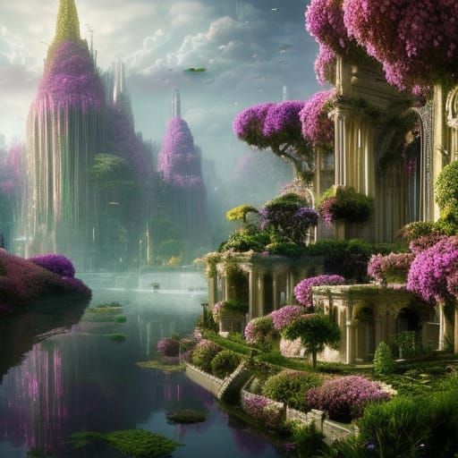 City of The Future: Digital Matte Painting