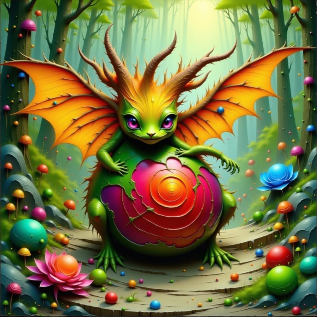 Plasma Vortex Tunnel Inspired by Rothko and Escher