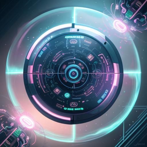 Cutepunk AI Baby Machine with Glowing Orb