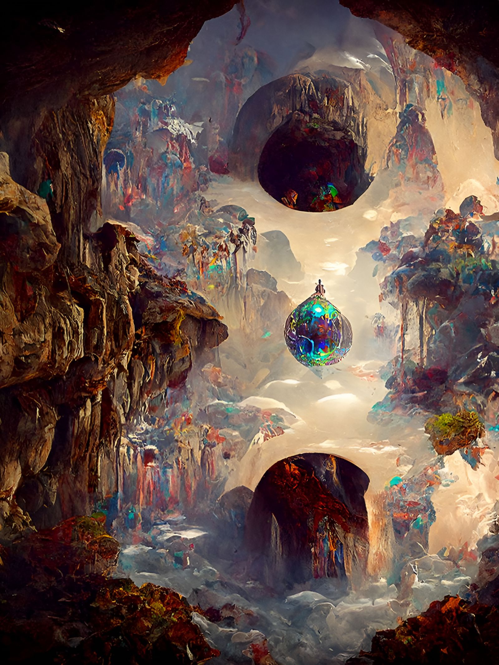 Mysterious Bohemian Orbs Paradise Cave