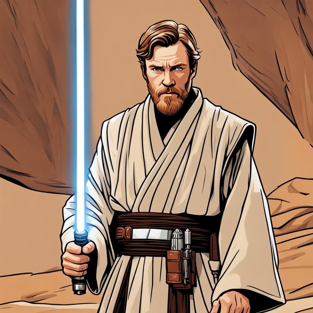 Obi-Wan Kenobi: An AI Generated Appreciation