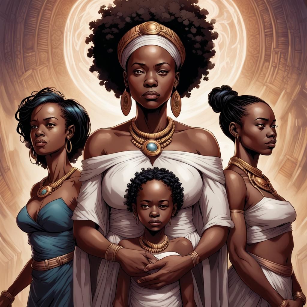 Ancestral Strength: A Comic Book Art Tribute