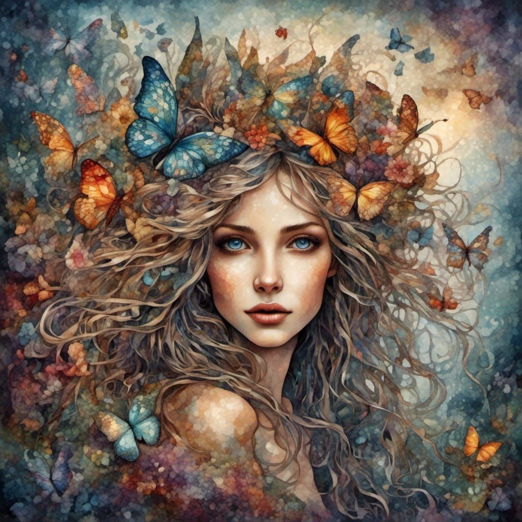 Fairies in Wonderland: A Whimsical Twilight Scene