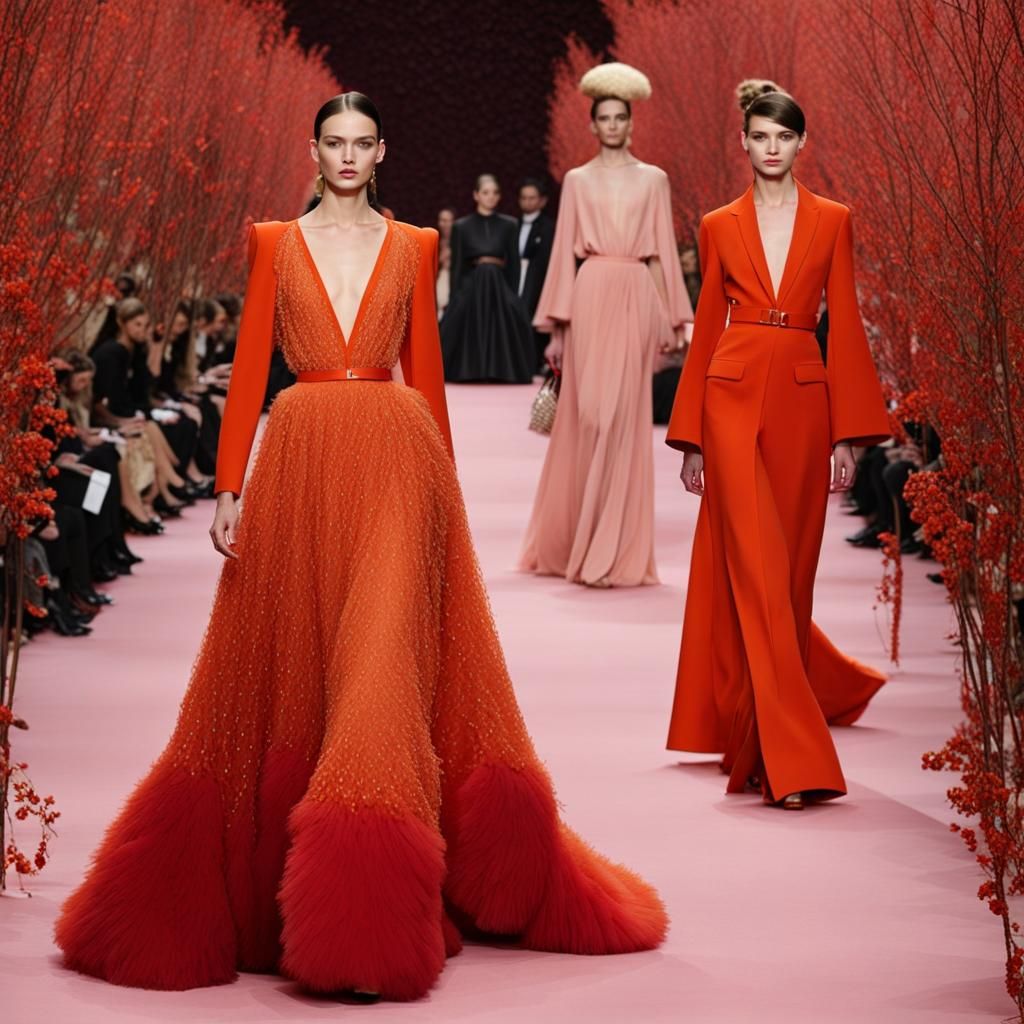 Christian Dior Haute Couture Winter Fashion Show