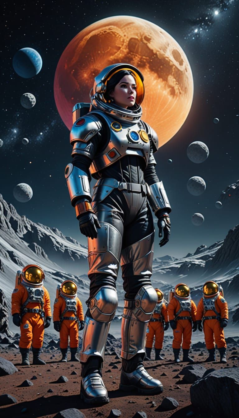 Science Fiction Concept Art: Snow White and the Dwarves on t...