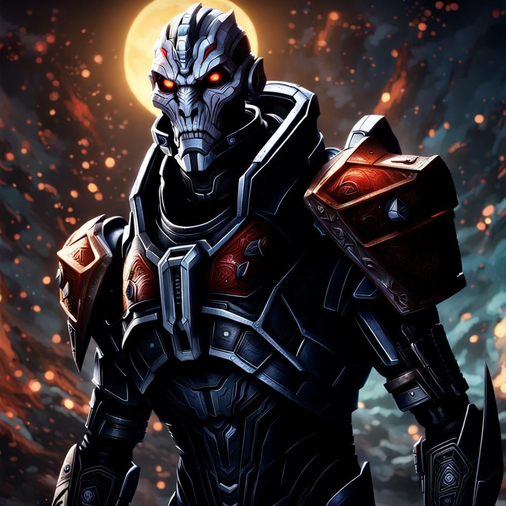 Mass effect male Turian
