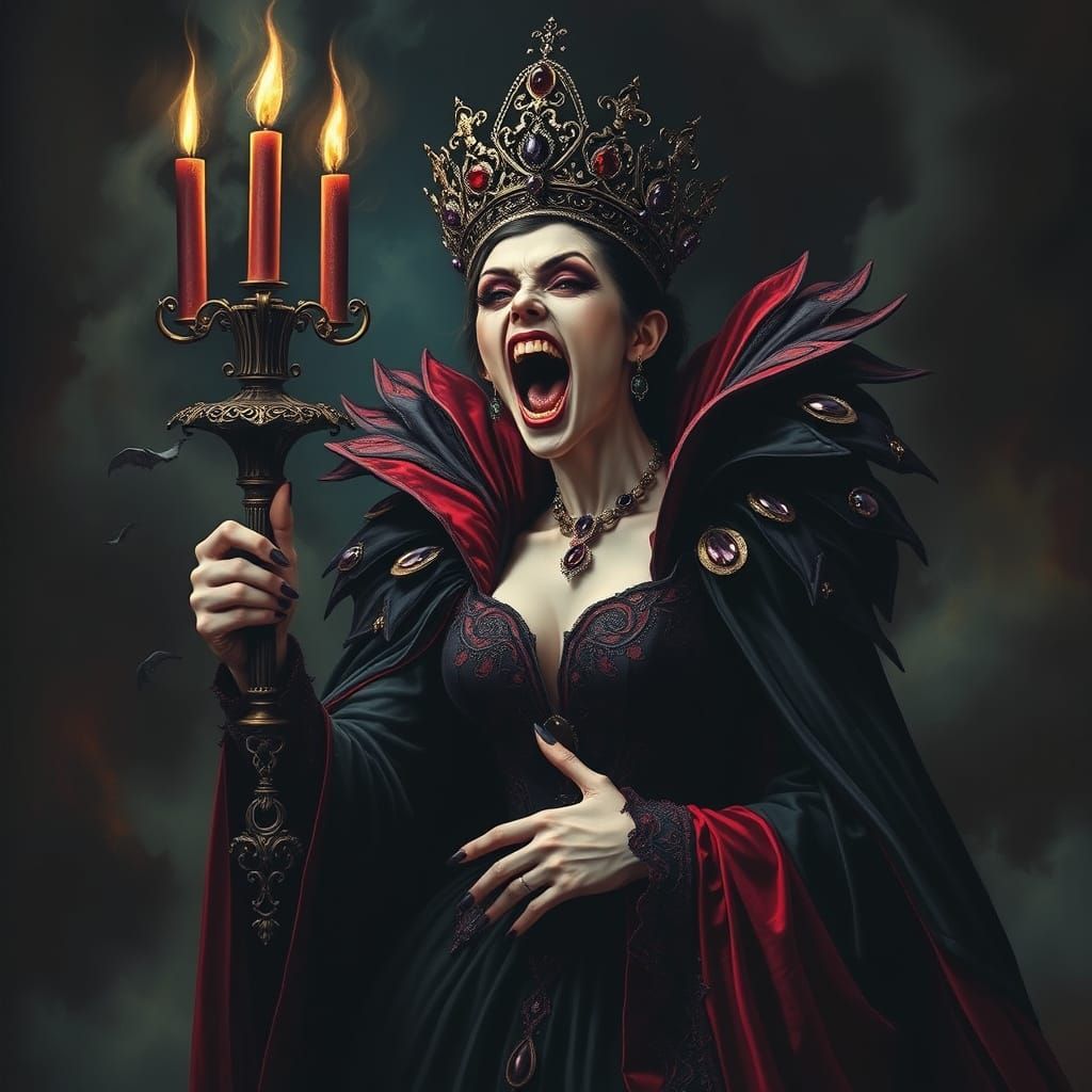 Vampire Queen in Unholy Fury, Dark Majesty