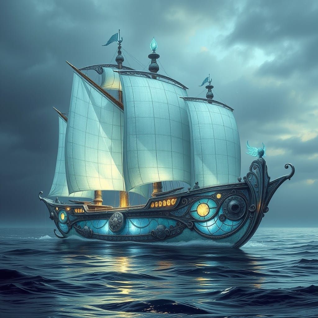 Majestic Ayleid Ships with Celestial Energies and Ethereal G...