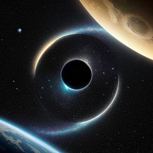 Miniature Galaxy in a Glass Bottle: Surreal Cosmic Scene in ...