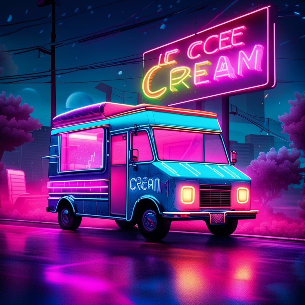 Here Comes The Late Night Ice Cream Truck