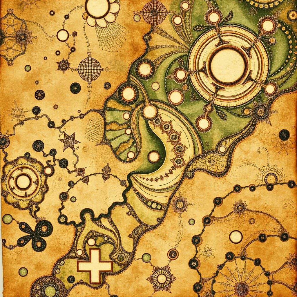 Fractal Tapestry of the Dreamtime Cosmos