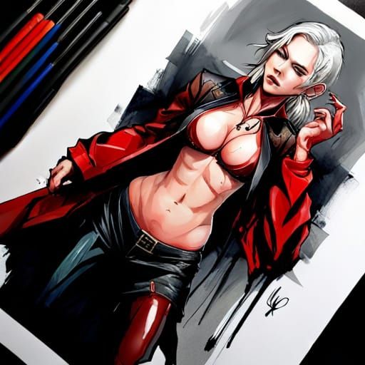 Sketching out Lucifer - Alpha