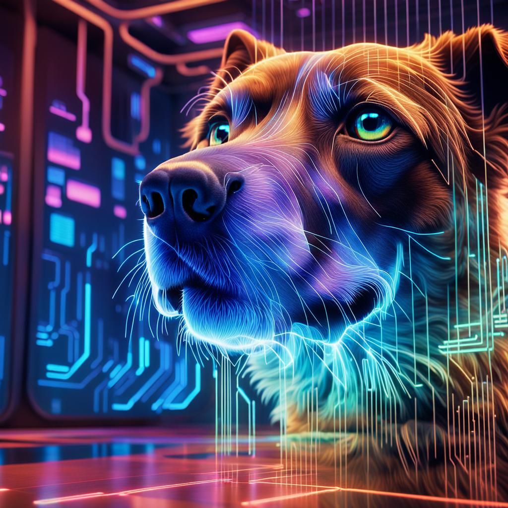 Hologram Dog
