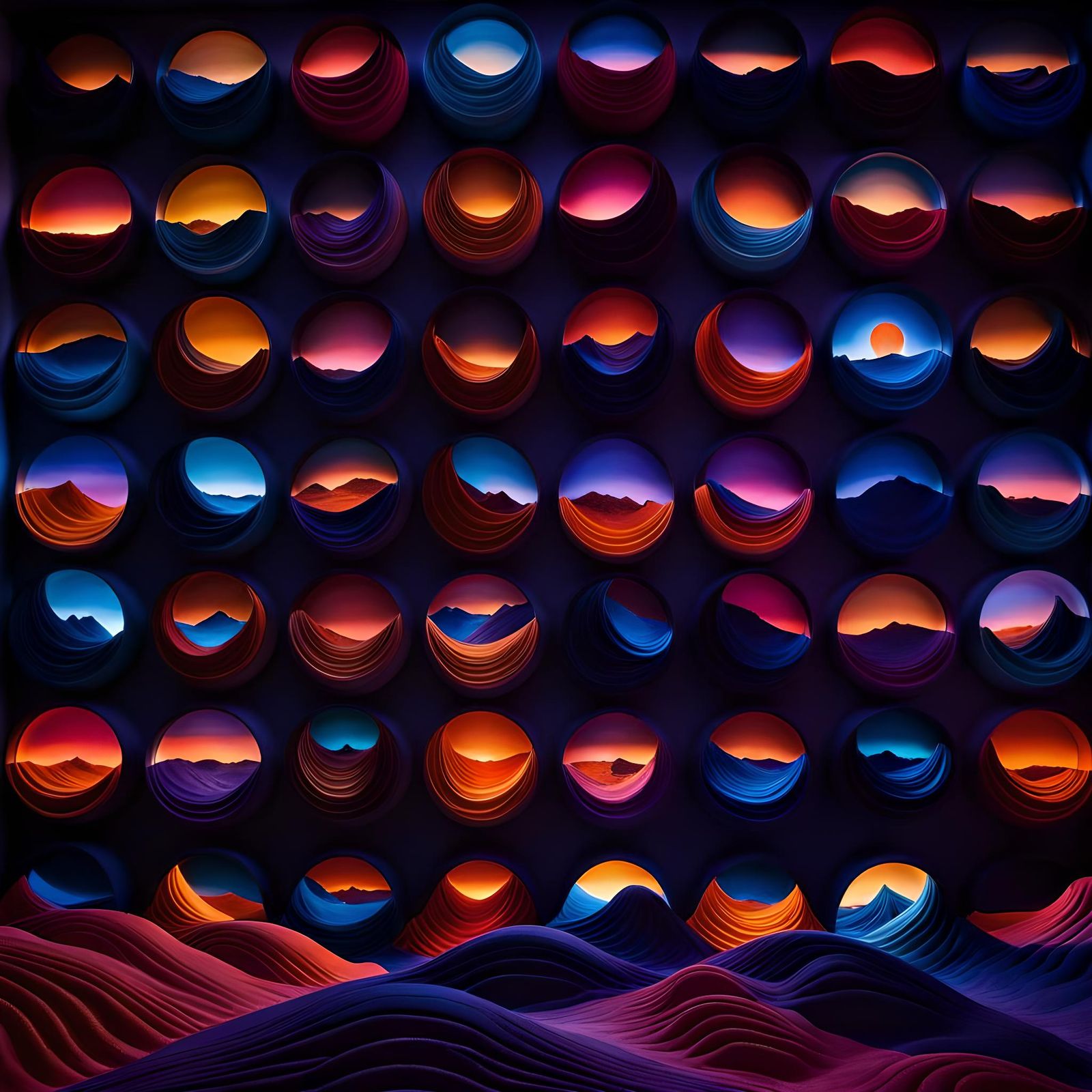 Lovers Dance on Senja: Hyperreal Velvet Sand