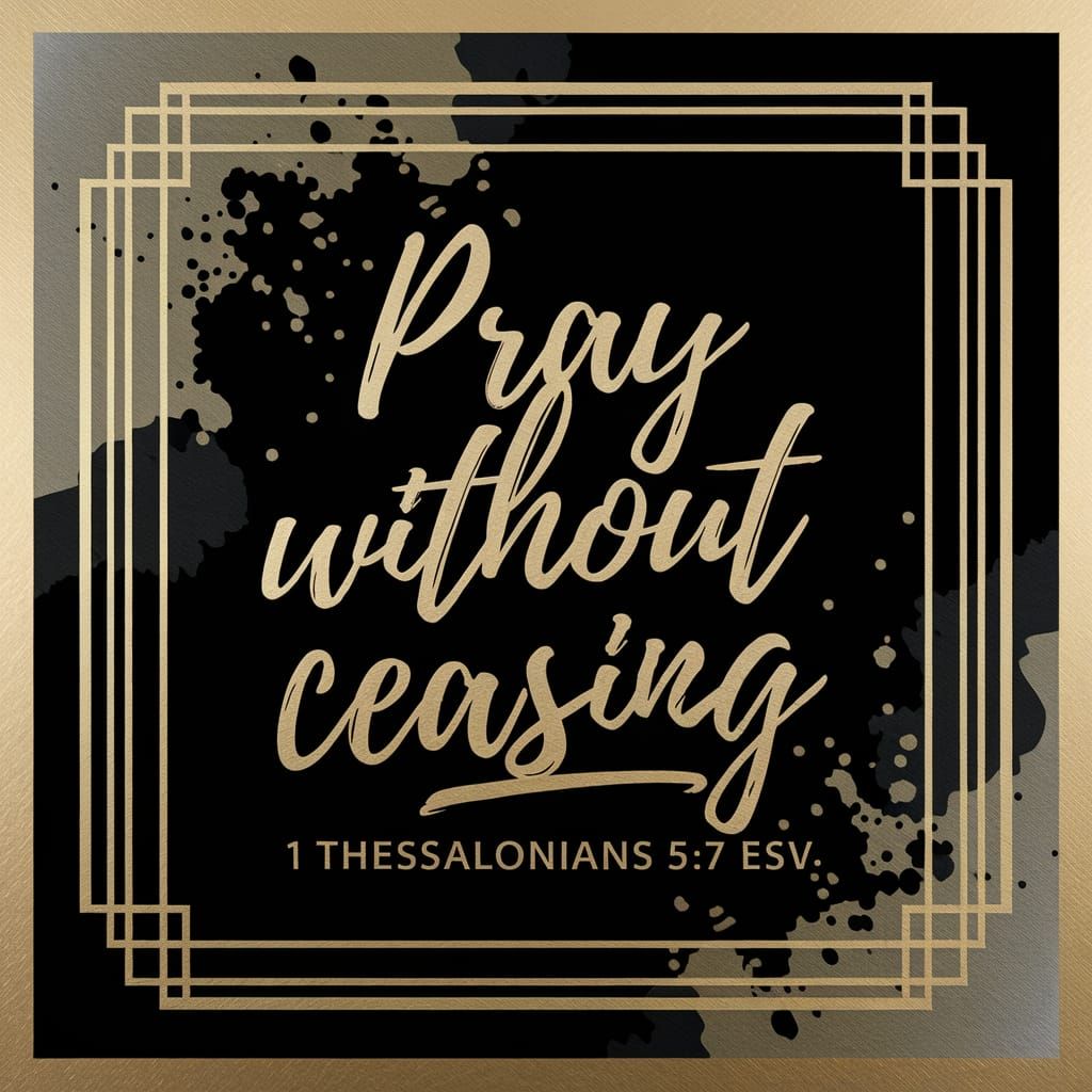 Golden Scripture in Elegant Cursive on Antiqued Background