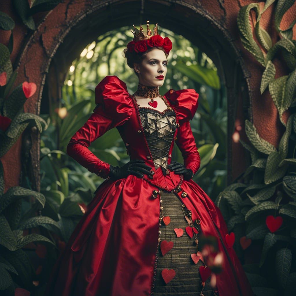 Victorian Queen of Hearts: Seductive and Dangerous