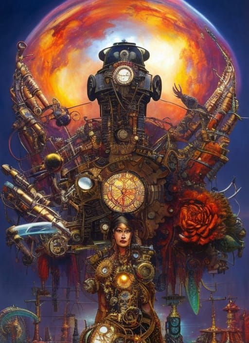Steampunk Revolution: A Photorealistic Mechanicore Adventure