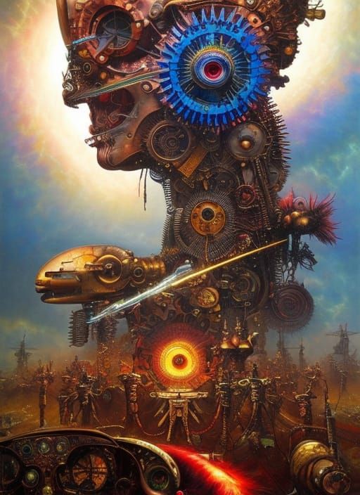 Steampunk Revolution: Photorealistic Mechanicore Pneumatic D...