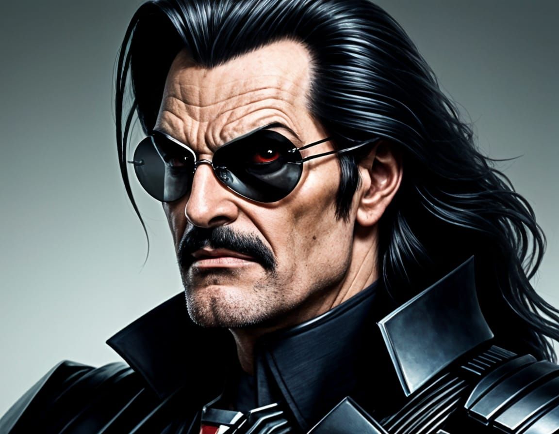 Cyberpunk Timecop Villain Concept