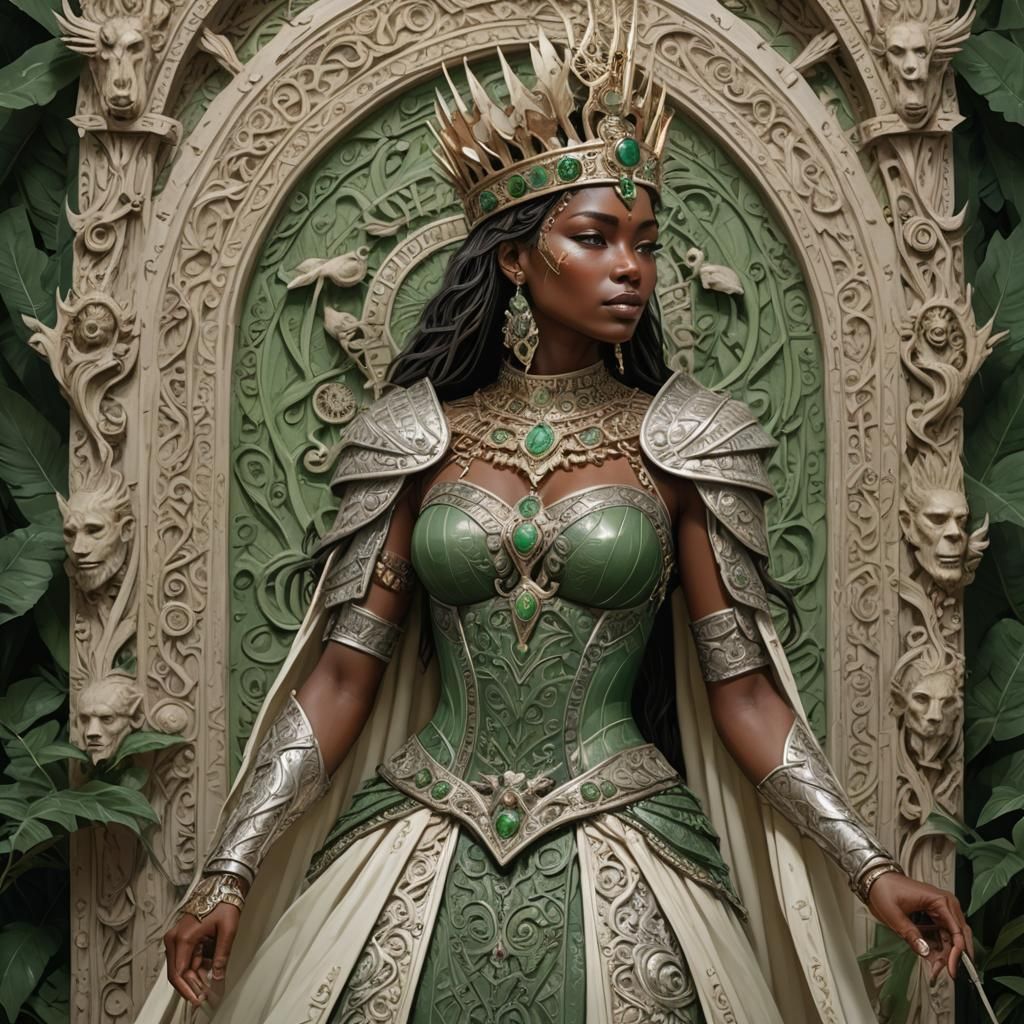 A queen of the sunlit realm of Savana lands