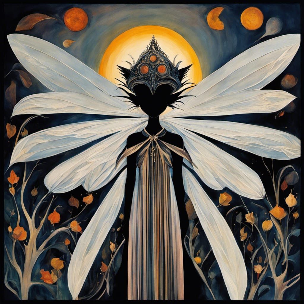 Shadow Creatures: A Burton and Froud Inspired Scene