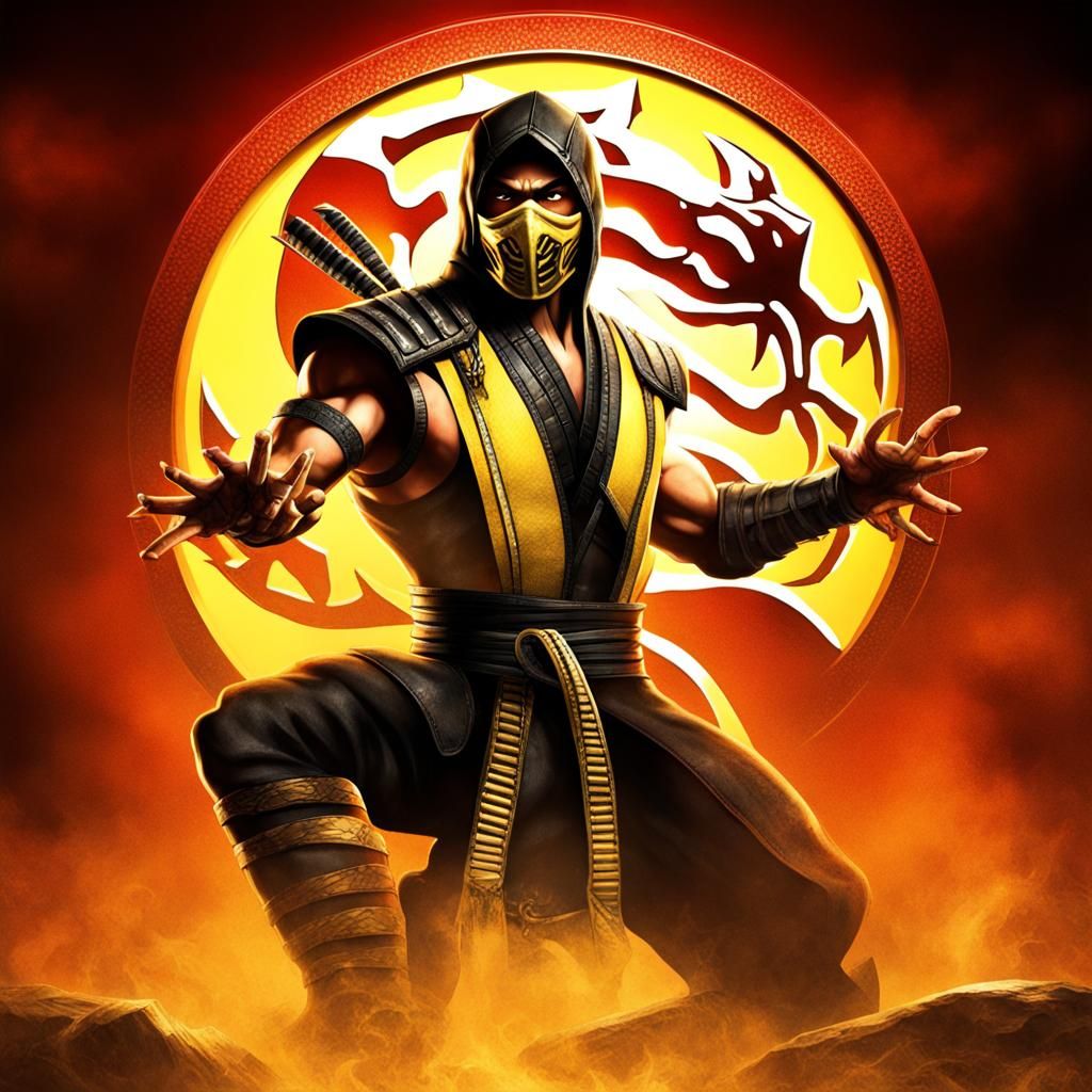Mortal Kombat's Scorpion: Iconic Ninja Warrior