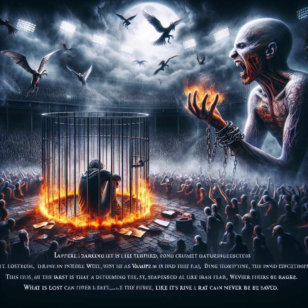 Metaphorical World of Despair and Trapped Rage