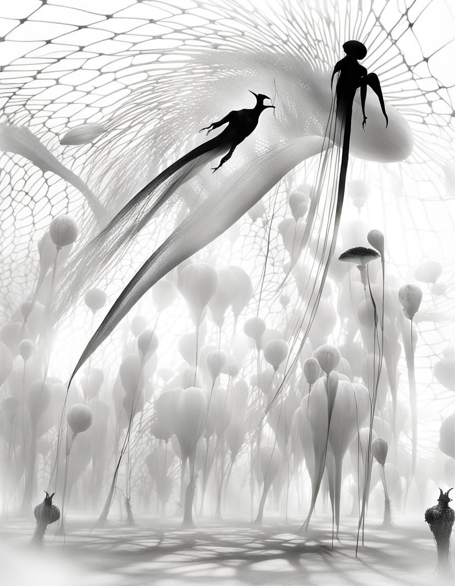 Cosmic Characters in Dreamscape: Photorealistic Magical Real...