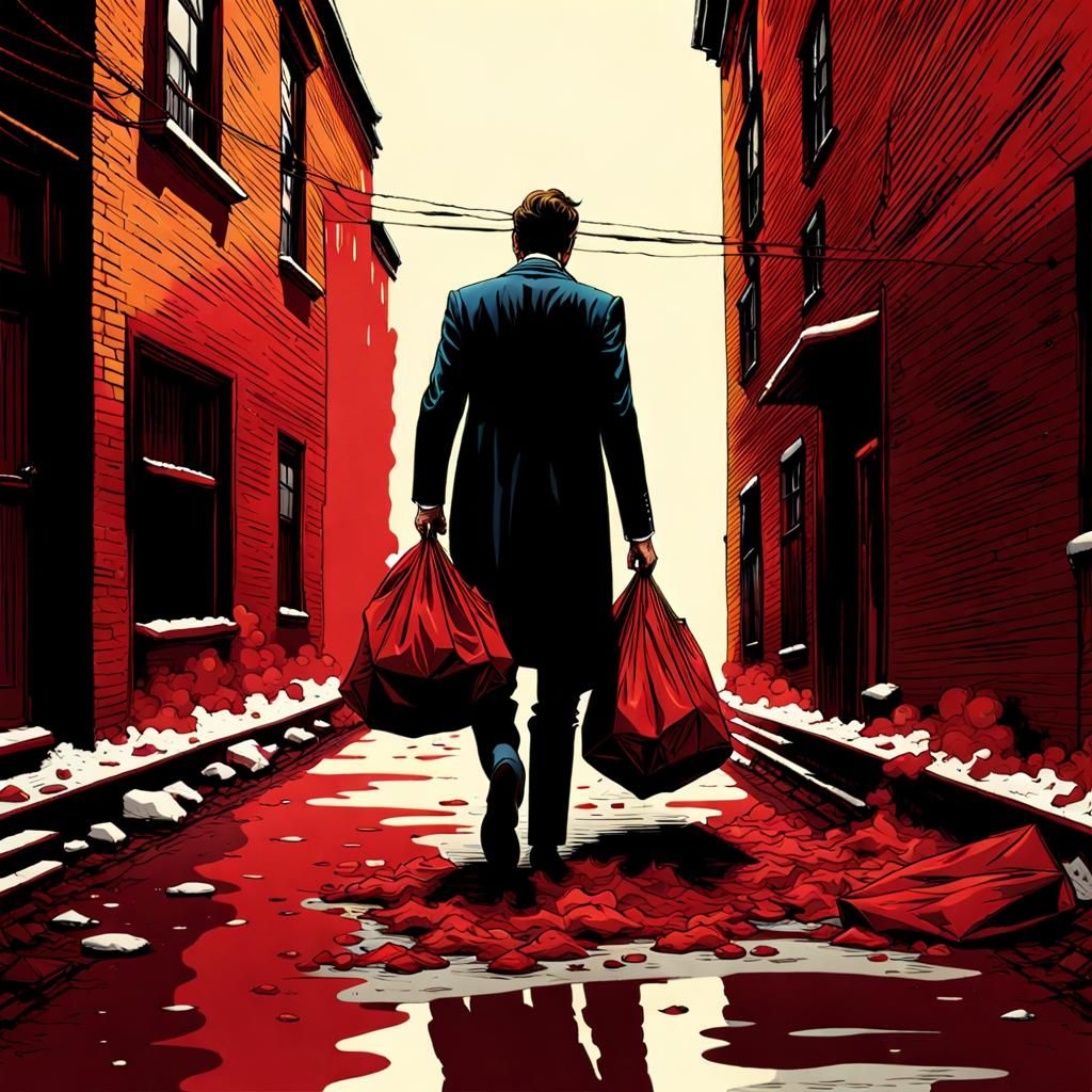 Bateman Takes out the Trash