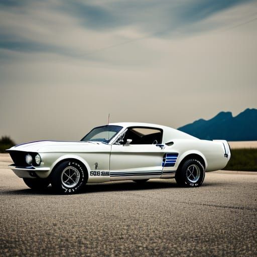 1968 Ford Mustang Shelby 500 in Sharp Focus