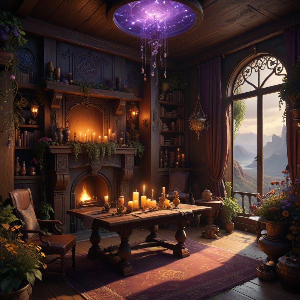 Enchanted Celtic Cottage with Whispers of Ancient Mysticism