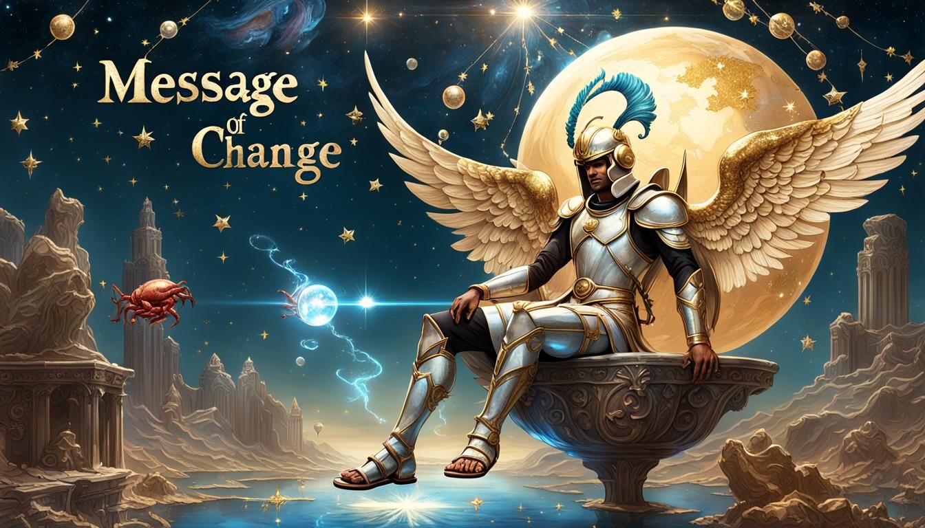 Mercury, Messenger of the Gods, Digital Illustration