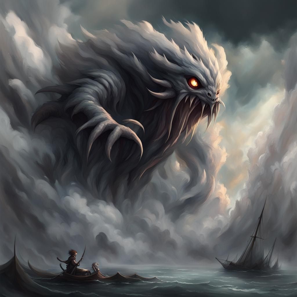 Stygian Cloudcore Monster from Myth