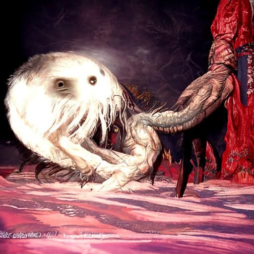 Faces of the Damned: A Looming Demon