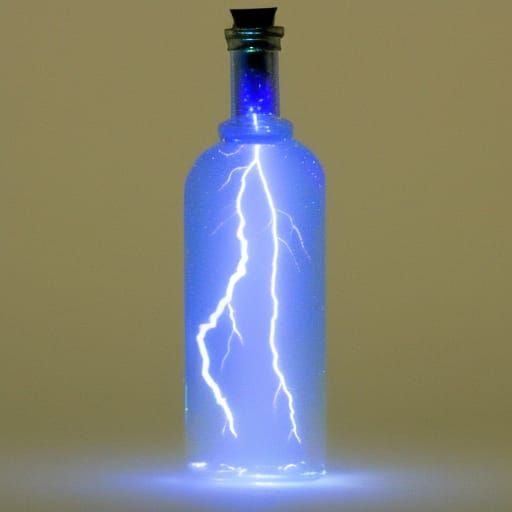Lightning Captured in a Bottle