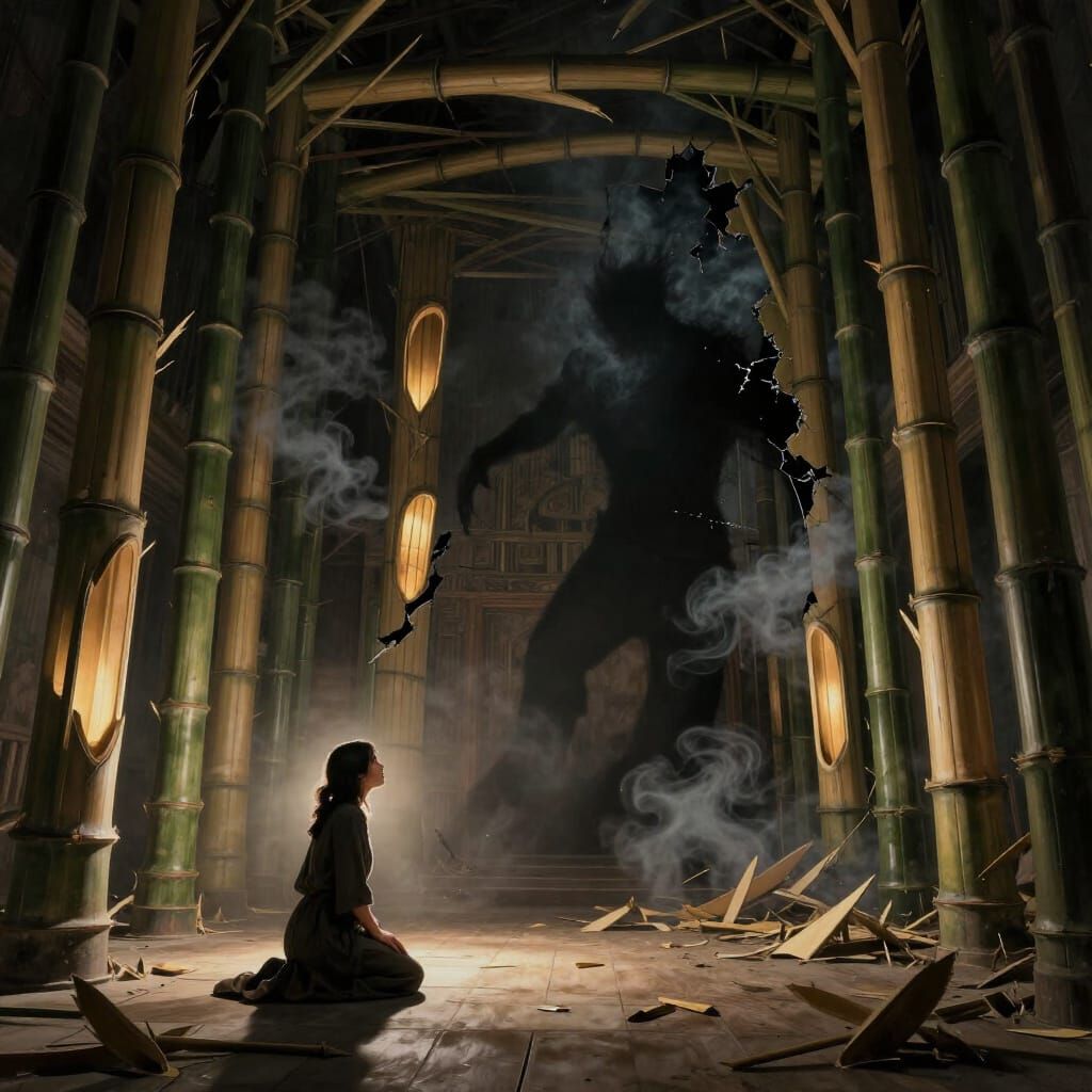 Living Bamboo Structure Under Threat