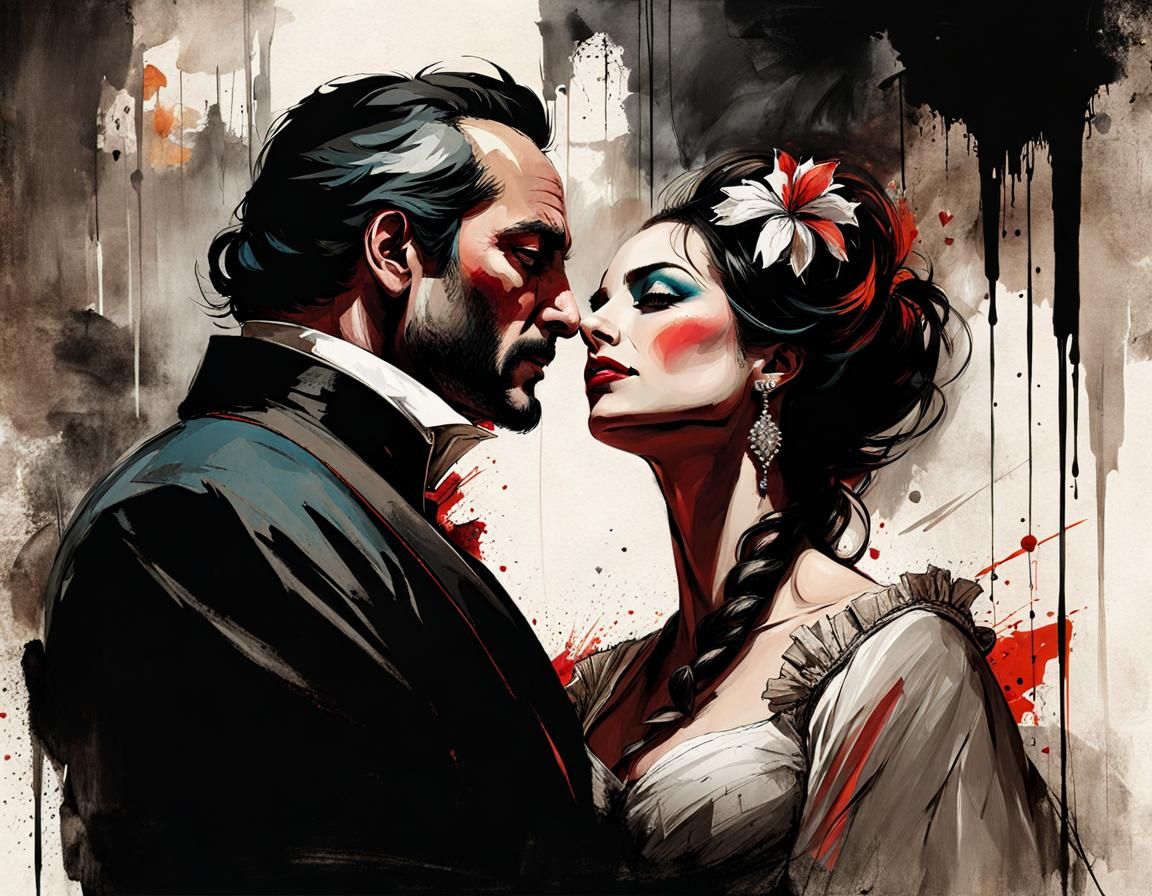 Opera Stage Drama: Love and Murder