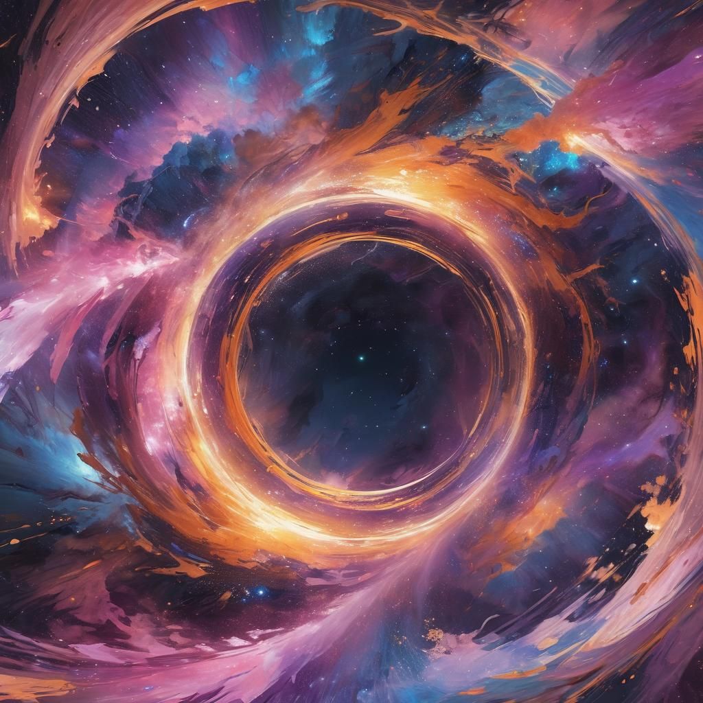 Cosmic Portal Opens in Fantasy Sci-Fi Art