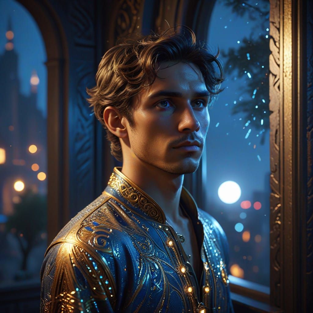 Cerebral Melancholy in Cityscape