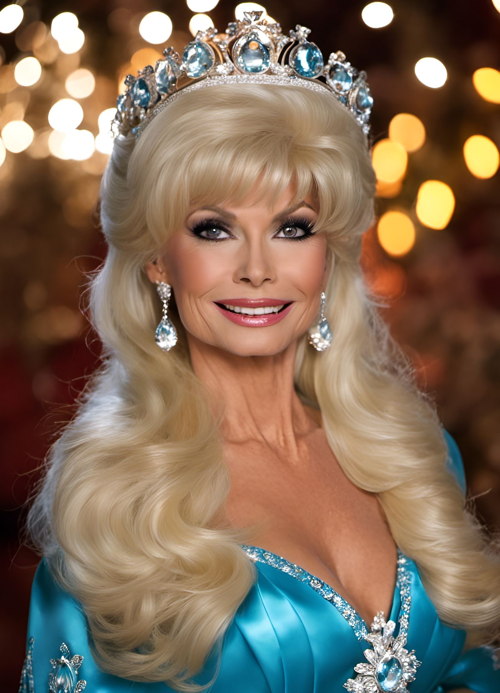 Loni Anderson as Enchanting Ice Princess