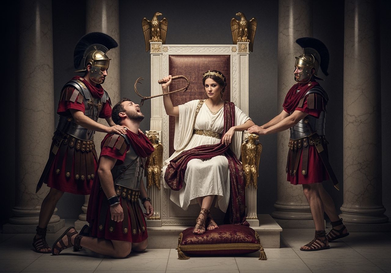 Empress Messalina's Throne Room: A Dramatic Encounter