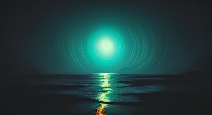 Abstract Liminal Space with Gradient