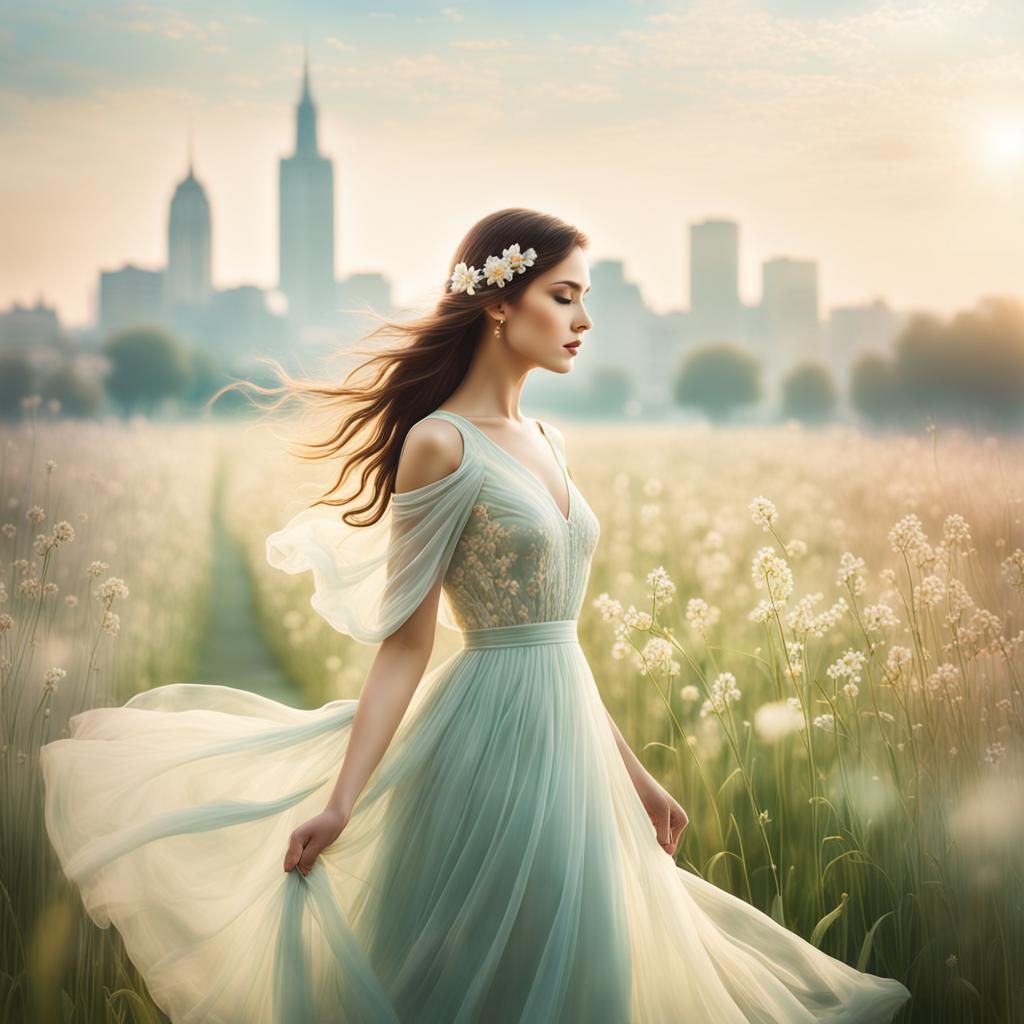Serenity in an Urban Meadow