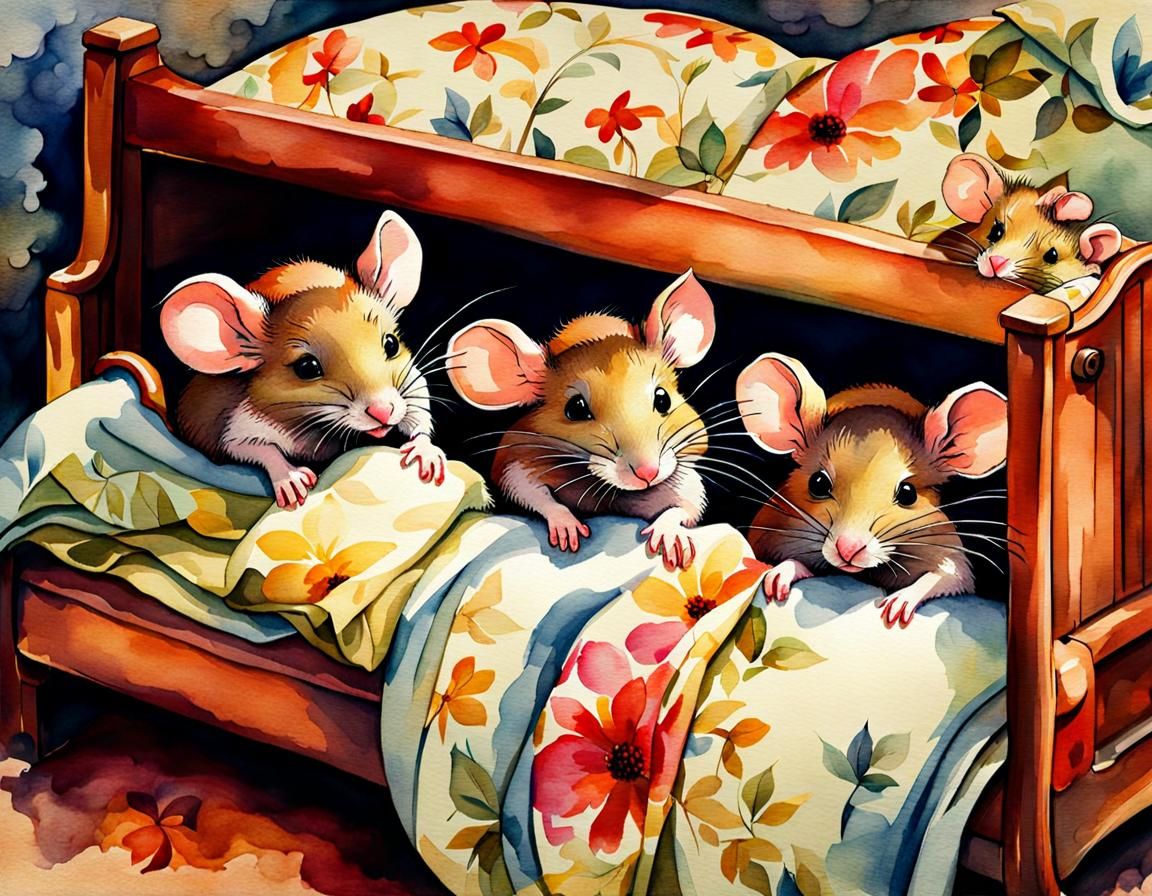 Mice in their Bedroom 4
