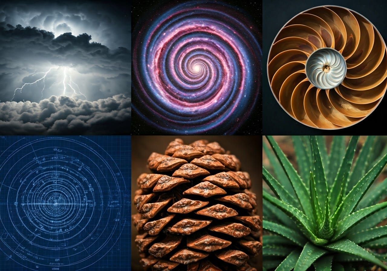 Spirals of Nature in Art and Science