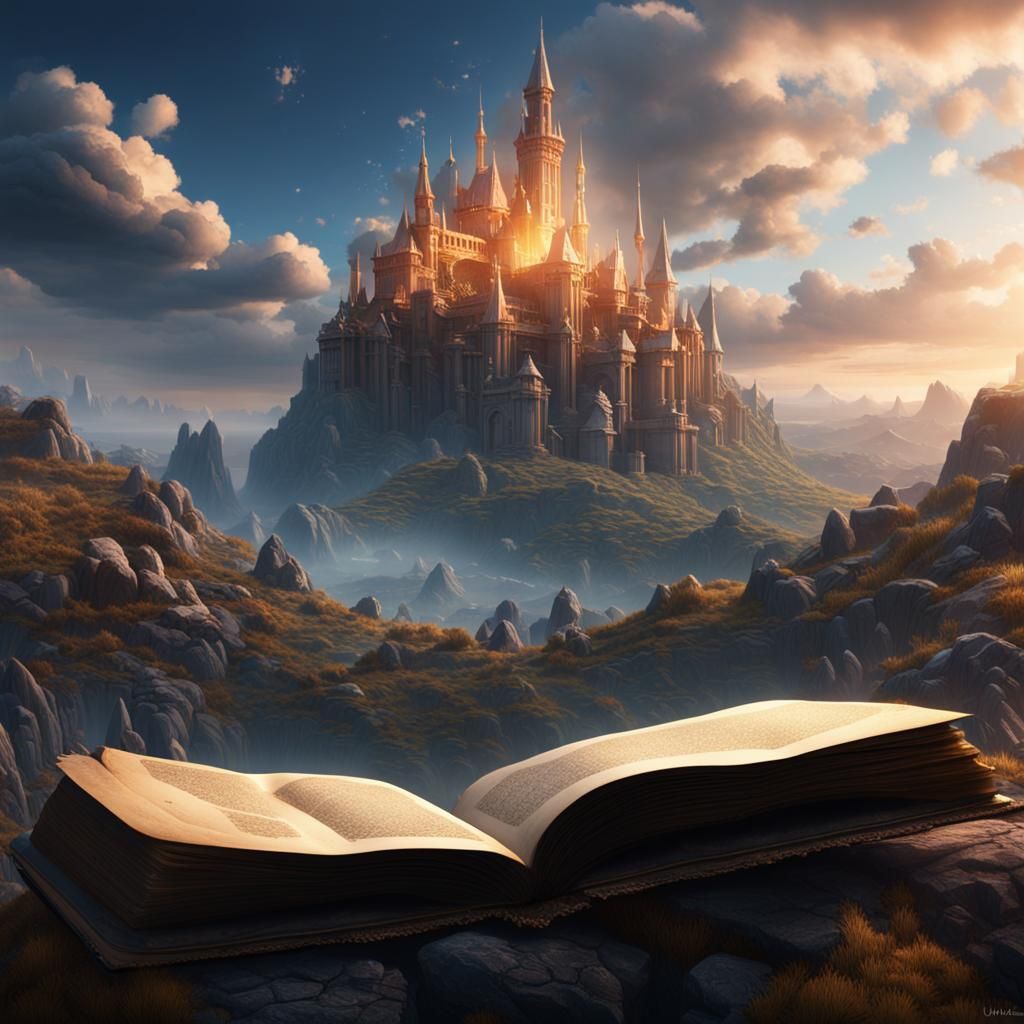 Fantastical Matte Painting: The Book is Gone