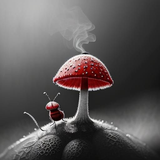 Whimsical Celestial Dreamscapes in Delicate Etching Style