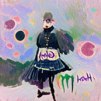 Magical Girl Transformation: Kandinsky and Monet Styles