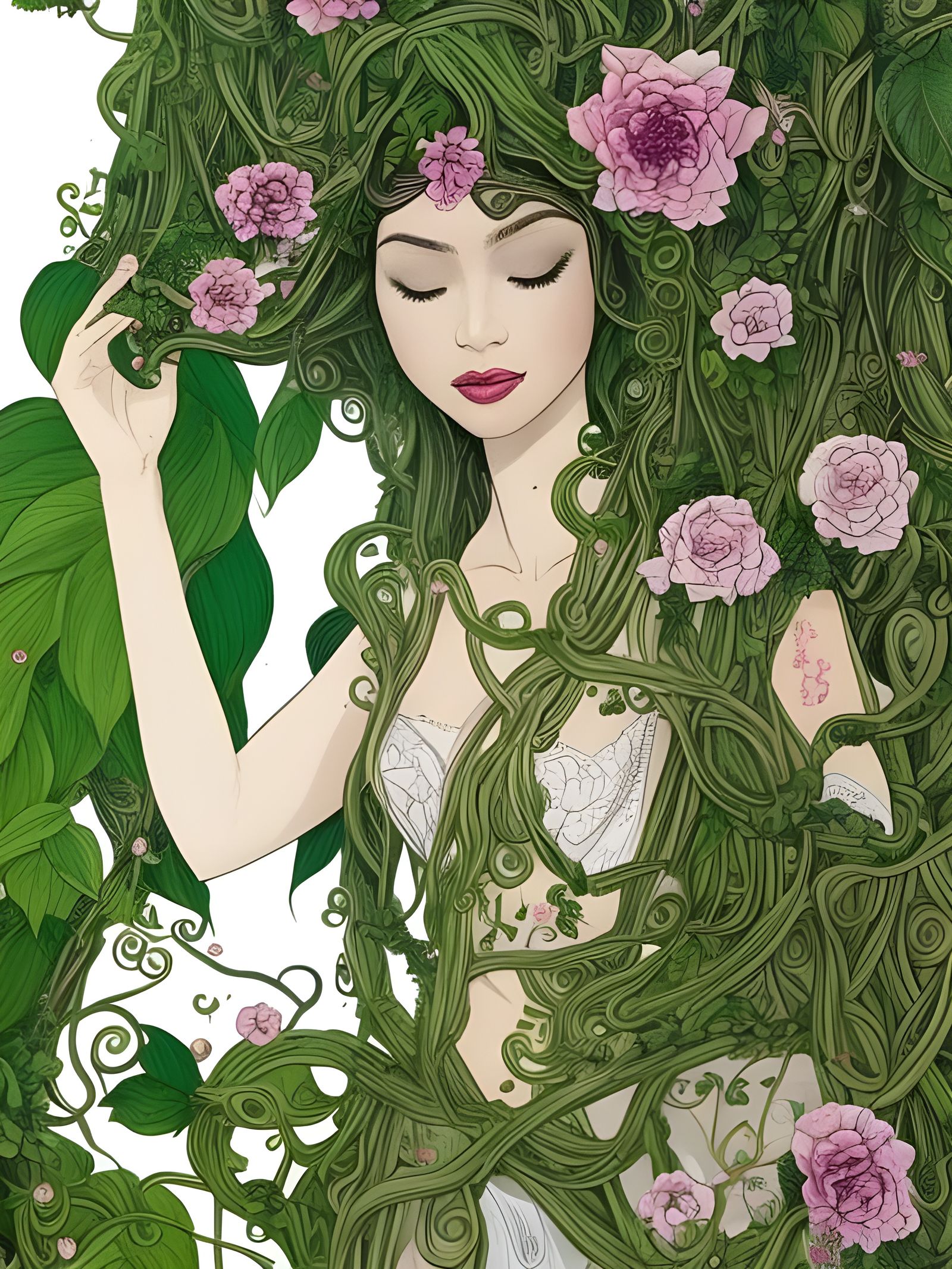 A Blooming Dryad